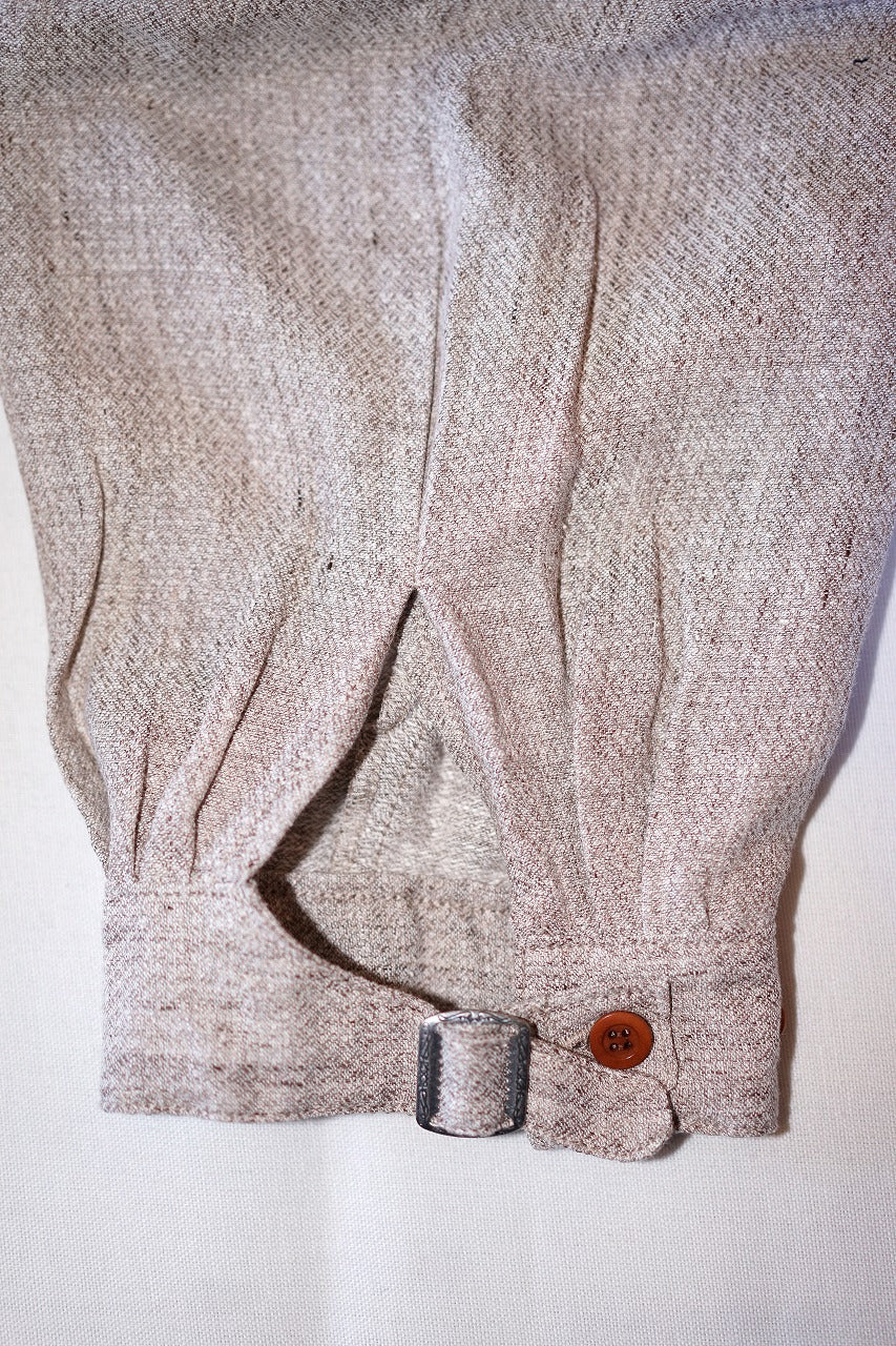 Dapper's (ダッパーズ)　ニッカーズパンツ　1788　"Classical Adjustable Knicker’s Linen Pants"　ライトベージュミックス