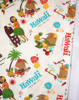 SUN SURF (サンサーフ)　半袖オープンシャツ　SS39537　"TRIP TO HAWAII" by 柳原良平 with MOOKIE　オフホワイト