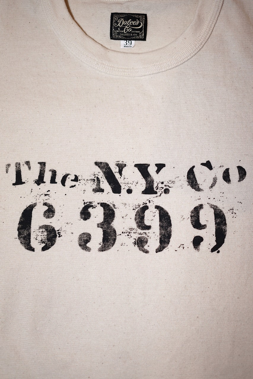DALEE'S (ダリーズ)　半袖Tシャツ　SAT3025-A　"THE N.Y"　ナチュラル