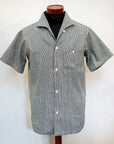WARE HOUSE (ウエアハウス)　半袖オープンカラーシャツ　3091　"S/S OPEN COLLAR SHIRTS"　ストライプ
