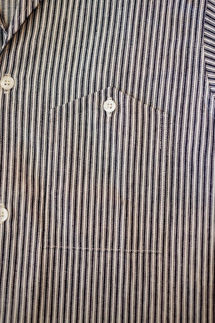 WARE HOUSE (ウエアハウス)　半袖オープンカラーシャツ　3091　"S/S OPEN COLLAR SHIRTS"　ストライプ