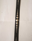 Dapper's(ダッパーズ) × ACE WESTERN BELTS(エースウエスタンベルト)　スタッズベルト　1792　"GO From Tokyo Design Studs Belt"　ブラック
