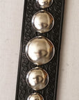 Dapper's(ダッパーズ) × ACE WESTERN BELTS(エースウエスタンベルト)　スタッズベルト　1792　"GO From Tokyo Design Studs Belt"　ブラック