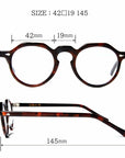 DALEE'S (ダリーズ)　サングラス　"Crown Joe"　...1910s ANTIQUE FRAME　マーブルブラウン×リアルクリアー