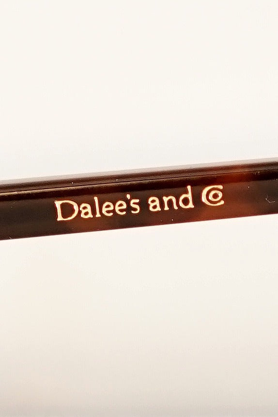 DALEE'S (ダリーズ)　サングラス　"Crown Joe"　...1910s ANTIQUE FRAME　マーブルブラウン×リアルクリアー