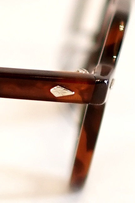 DALEE'S (ダリーズ)　サングラス　"Crown Joe"　...1910s ANTIQUE FRAME　マーブルブラウン×リアルクリアー