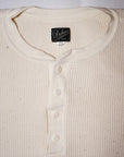 DALEE'S (ダリーズ)　長袖サーマルTシャツ　2230HT　...1930s WAFFLE HENLY THERMAL　ナチュラル