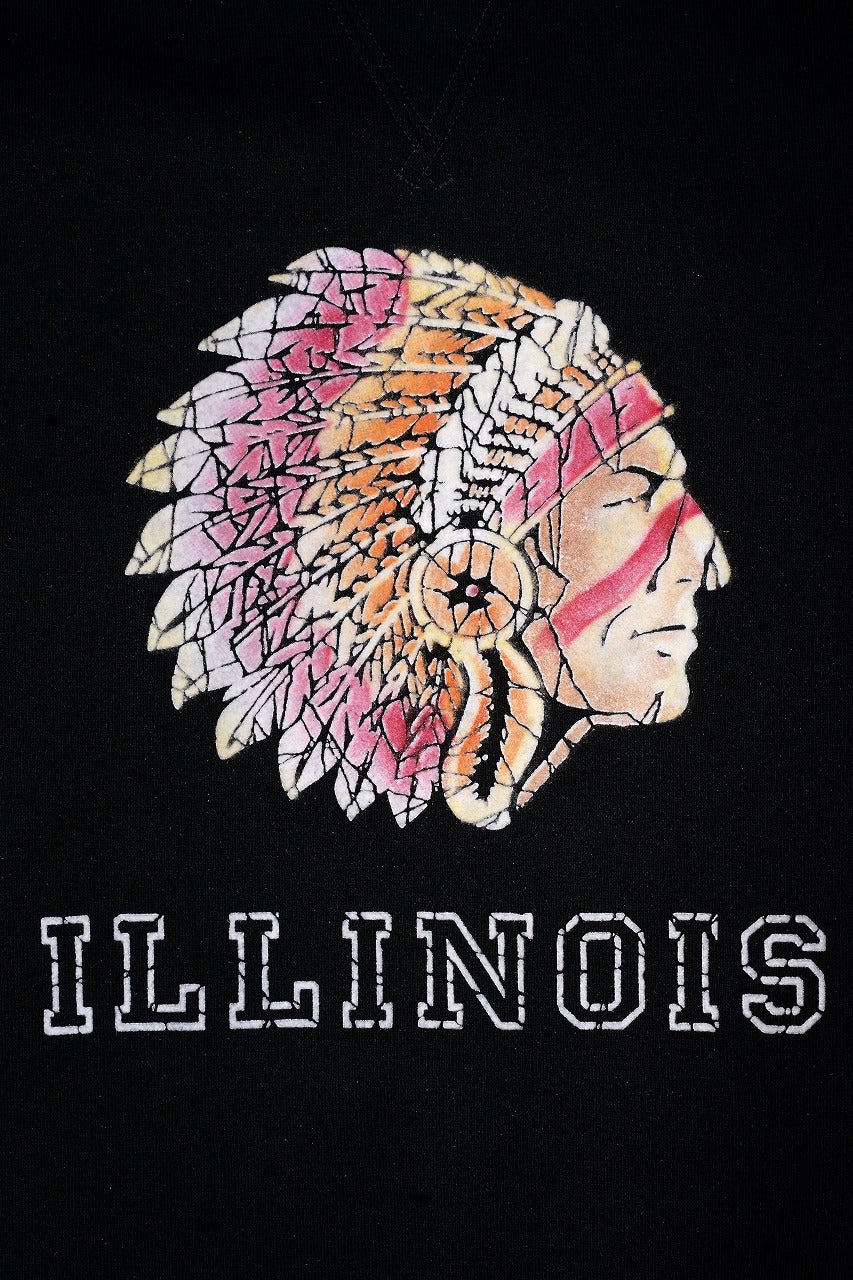 JELADO (ジェラード)　スウェット　AB12201　"ILLINOIS"　ブラック