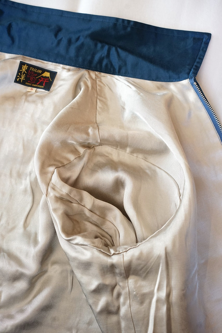 TAILOR TOYO (テーラー東洋)　ベトナムジャケット　TT15798　“VIET-NAM MAP”　ネイビー