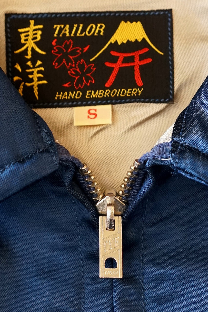 TAILOR TOYO (テーラー東洋)　ベトナムジャケット　TT15798　“VIET-NAM MAP”　ネイビー