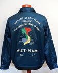 TAILOR TOYO (テーラー東洋)　ベトナムジャケット　TT15798　“VIET-NAM MAP”　ネイビー