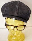 Dapper's (ダッパーズ)　キャスケット　1808　"MW Type GM Casquette With Small Top Button"　インディゴデニム