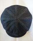 Dapper's (ダッパーズ)　キャスケット　1808　"MW Type GM Casquette With Small Top Button"　インディゴデニム