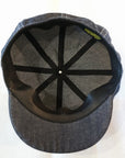 Dapper's (ダッパーズ)　キャスケット　1808　"MW Type GM Casquette With Small Top Button"　インディゴデニム