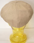 Dapper's (ダッパーズ)　キャスケット　1808　"MW Type GM Casquette With Small Top Button"　ベージュデニム