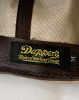 Dapper's (ダッパーズ)　キャスケット　1808　"MW Type GM Casquette With Small Top Button"　ベージュデニム