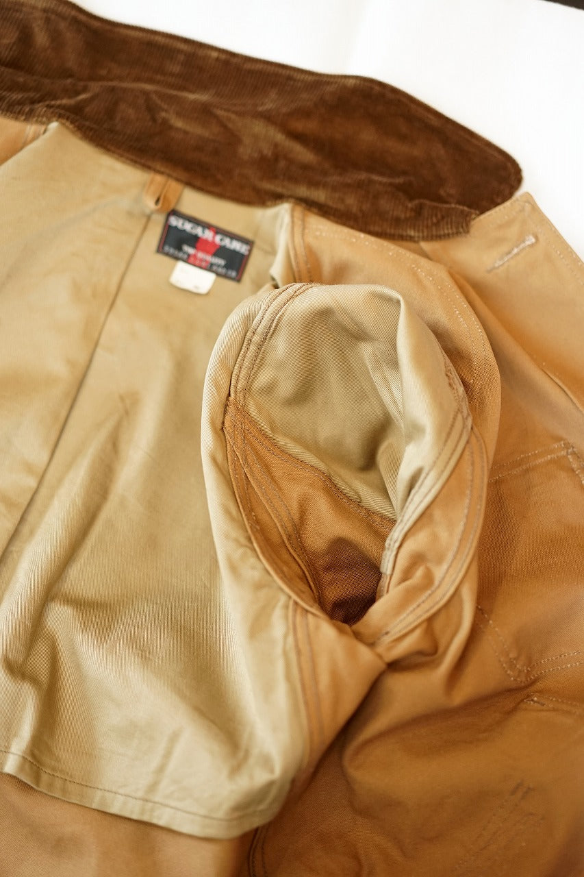 SUGAR CANE (シュガーケーン)　ハンティングジャケット　SC15834　"FICTION ROMANCE 13oz. BROWN DUCK HUNTING JACKET"　ブラウン