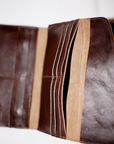Dapper's (ダッパーズ)　ダブルフラップウォレット　1794　"Horsehide Double Flap Wallet"　ブラウン