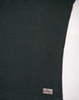 DALEE'S (ダリーズ)　コットンニット　"Antique Singer (アンティークシンガー)"　...20S SINGER KNIT　グリーン