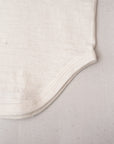 WARE HOUSE (ウエアハウス)　7分袖ベースボールTシャツ　4800　"GARDEN CITY"　クリーム×L.グリーン