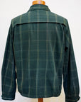 SUGAR CANE (シュガーケーン)　レーヨンコットン・スポーツジャケット　SC15842　"RAYON COTTON GABARDINE CHECK SPORTS JACKET"　グリーン