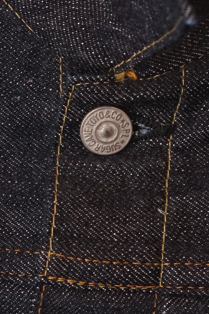 SUGAR CANE (シュガーケーン)　ジージャン　SC11936　"13oz. DENIM BLOUSE 1936 MODEL"　インディゴ・ワンウォッシュ