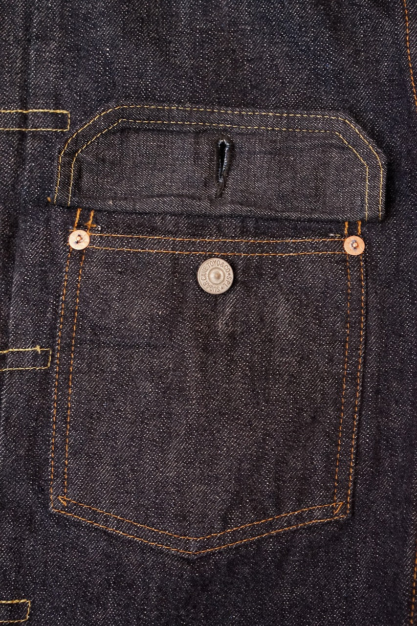 SUGAR CANE (シュガーケーン)　ジージャン　SC11936　"13oz. DENIM BLOUSE 1936 MODEL"　インディゴ・ワンウォッシュ