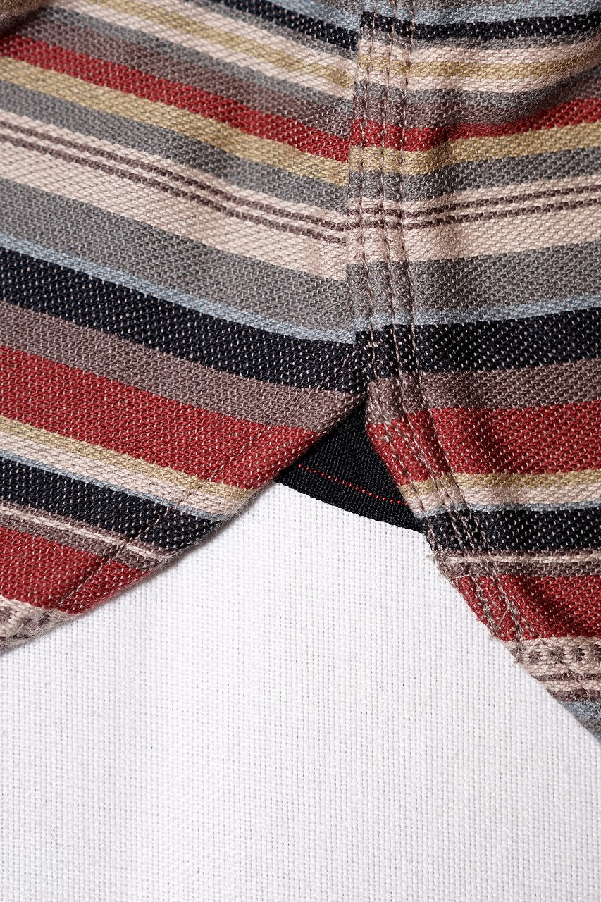 DELUXE WARE (デラックスウエア)　ネルシャツ　7649C　"40S NATIVE BORDER"　レッドボーダー