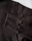 DUBBLE WORKS (ダブルワークス)　吊編み後付けパーカー　86018　"LOOP WHEEL AFTER HOOD SWEATSHIRT"　スミクロ