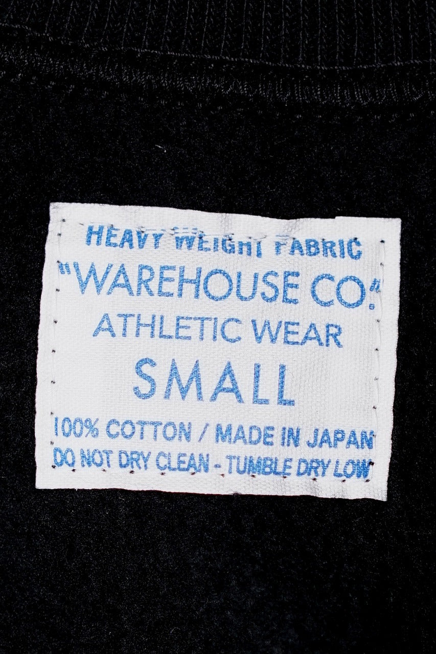 WARE HOUSE (ウエアハウス)　スウェット　483　"U OF D"　ブラック