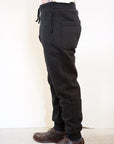 DELUXEWARE (デラックスウエア)　スウェットパンツ　S500-00　"SWEAT PANTS"　コアブラック