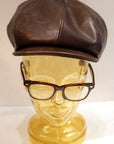 Dapper's (ダッパーズ)　レザーキャスケット　1820　"40’s Style Classic Horsehide Leather Casquette"　ブラウン