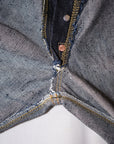 SUGAR CANE (シュガーケーン)　ジーンズ　SC42025　"13oz. DENIM WAIST OVERALLS 2025 MODEL (WIDE LEG)"　インディゴ・ワンウォッシュ