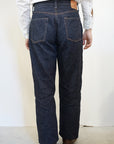 SUGAR CANE (シュガーケーン)　ジーンズ　SC42025　"13oz. DENIM WAIST OVERALLS 2025 MODEL (WIDE LEG)"　インディゴ・ワンウォッシュ