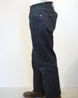 SUGAR CANE (シュガーケーン)　ジーンズ　SC42025　"13oz. DENIM WAIST OVERALLS 2025 MODEL (WIDE LEG)"　インディゴ・ワンウォッシュ