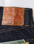 SUGAR CANE (シュガーケーン)　ジーンズ　SC42025　"13oz. DENIM WAIST OVERALLS 2025 MODEL (WIDE LEG)"　インディゴ・ワンウォッシュ