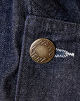 HEAD LIGHT (ヘッドライト)　デニム・ワークコート　HD15844　"9.5oz. SPECIAL WEAVE DENIM DOUBLE BREASTED COAT"　ワンウォッシュ