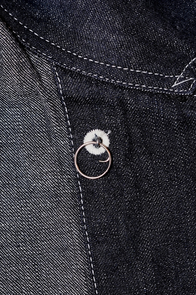 HEAD LIGHT (ヘッドライト)　デニム・ワークコート　HD15844　"9.5oz. SPECIAL WEAVE DENIM DOUBLE BREASTED COAT"　ワンウォッシュ