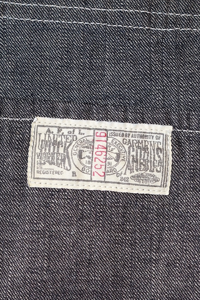 HEAD LIGHT (ヘッドライト)　デニム・ワークコート　HD15844　"9.5oz. SPECIAL WEAVE DENIM DOUBLE BREASTED COAT"　ワンウォッシュ