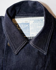 HEAD LIGHT (ヘッドライト)　デニム・ワークコート　HD15844　"9.5oz. SPECIAL WEAVE DENIM DOUBLE BREASTED COAT"　ワンウォッシュ