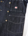 HEAD LIGHT (ヘッドライト)　デニム・ワークコート　HD15844　"9.5oz. SPECIAL WEAVE DENIM DOUBLE BREASTED COAT"　ワンウォッシュ