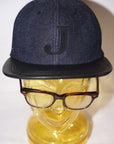 JELADO × BRUNEL＆Co.HATMAKERS　ベースボールキャップ　AB21750　"B.B.CAP"　インディゴ×ブラック