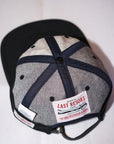 JELADO × BRUNEL＆Co.HATMAKERS　ベースボールキャップ　AB21750　"B.B.CAP"　インディゴ×ブラック