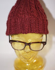 JELADO (ジェラード)　コットンワッチキャップ　AB94705　"Cotton Cable Watch Cap"　レッド