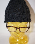 JELADO (ジェラード)　コットンワッチキャップ　AB94705　"Cotton Cable Watch Cap"　ブラック