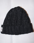 JELADO (ジェラード)　コットンワッチキャップ　AB94705　"Cotton Cable Watch Cap"　ブラック