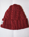 JELADO (ジェラード)　コットンワッチキャップ　AB94705　"Cotton Cable Watch Cap"　レッド