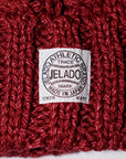 JELADO (ジェラード)　コットンワッチキャップ　AB94705　"Cotton Cable Watch Cap"　レッド