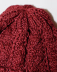 JELADO (ジェラード)　コットンワッチキャップ　AB94705　"Cotton Cable Watch Cap"　レッド