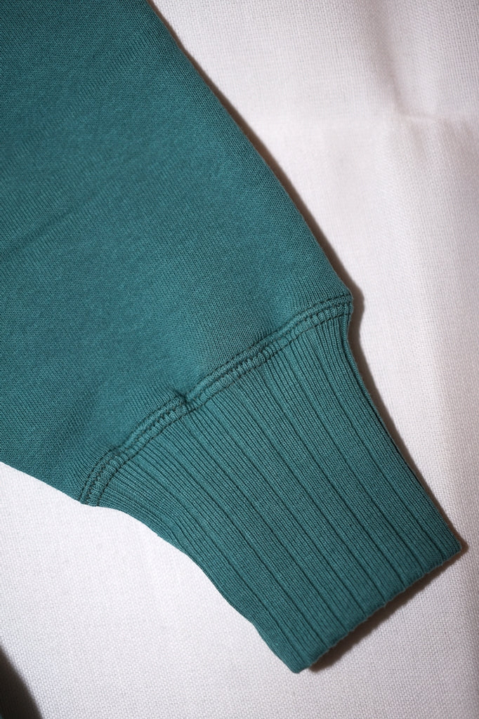 John Gluckow (ジョン・グラッコー)　針抜きスウェット　JG-CS24　The Albert Sweat　“Army AA”　ブルーグリーン